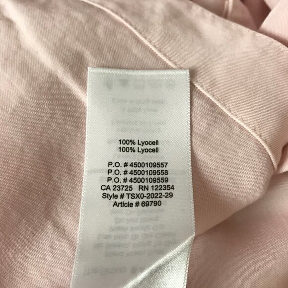 The Group Babaton Light Pink Button Down  Blouse Size M - Picture 9 of 9